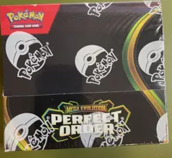 Pokemon Mega Evolution Perfect Order Booster Box Display New/Sealed (36 Packs) - Image 1