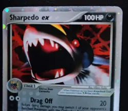 Pokemon EX Deoxys-Sharpedo EX-Ultra Rare Holo- #104/107-M/NM-Ready for Grading! - Image 2