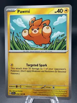 Pokemon TCG - Pawmi 56/142 - Stellar Crown 2024 - Image 1
