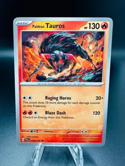 Pokemon TCG - Paldean Tauros 28/193 - Paldea Evolved 2023 - Image 1