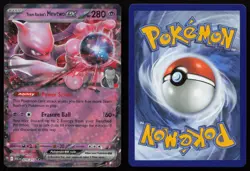 Team Rocket's Mewtwo ex 079/217 Double Rare ME: Ascended Heroes Pokemon NM - Image 3
