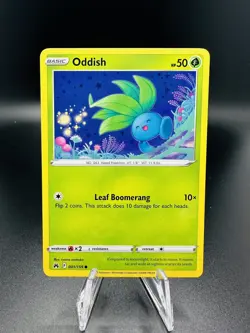 Pokemon TCG - Oddish 1/159 - Crown Zenith 2023 - Image 1