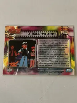 Pokemon TCG A Call to Arms Pokemon Topps Mewtwo Strikes Back 16 - Image 2