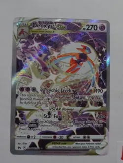Deoxys VSTAR GG46/GG70 Crown Zenith: Galarian Gallery Holo Mint Pokemon Single - Image 3