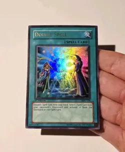 Double Spell MFC-106 Magician's Force 1st Edition Ultra Rare Yugioh LP - Image 3