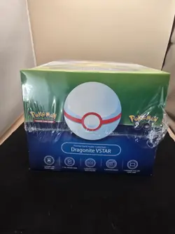 Pokemon GO Premier Deck Holder Collection Dragonite VSTAR BRAND NEW SEALED - Image 1