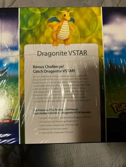 Pokemon GO Dragonite VSTAR Premier Deck Holder Collection Factory Sealed - Image 4