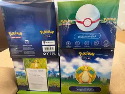 🔥✅ NEW Pokemon GO Premier Deck Holder Box Dragonite VStar Collection Sealed 820650870798 - Image 3