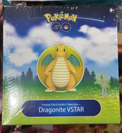 Pokemon GO Premier Deck Holder Collection Dragonite VSTAR FACTORY SEALED!! - Image 1