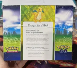 Pokemon GO Premier Deck Holder Collection Dragonite VSTAR FACTORY SEALED!! - Image 4