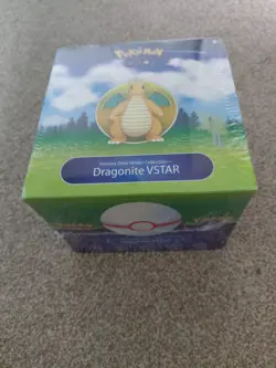 Pokemon GO Premier Deck Holder Collection Dragonite VSTAR BRAND NEW SEALED - Image 1