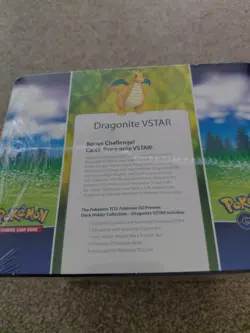 Pokemon GO Premier Deck Holder Collection Dragonite VSTAR BRAND NEW SEALED - Image 2