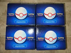 ✅ 4X Pokemon Go Premier Pokeball Deck Holder Dragonite VSTAR Collection NO PACKS - Image 3