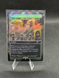 MTG Play Pals Factory Chucky's Secret Lair Drop Series FOIL MINT - Image 1