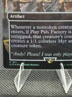 MTG Play Pals Factory Chucky's Secret Lair Drop Series FOIL MINT - Image 2