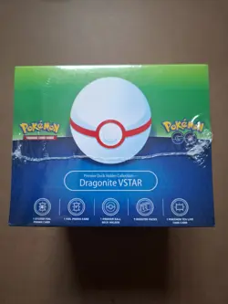 Pokemon TCG Pokemon Go Dragonite VStar Premier Deck Holder Collection Sealed - Image 2