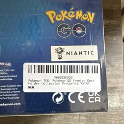 Pokemon TCG Pokemon GO Premier Deck Holder Collection Dragonite VSTAR Promo Box - Image 2