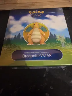 Pokemon GO Premier Deck Holder Collection Dragonite VSTAR BRAND NEW SEALED - Image 1