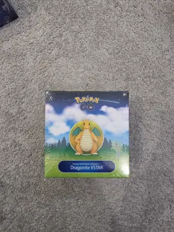 Pokemon TCG: Pokemon GO Dragonite VSTAR Premier Deck Holder Collection - 9 Packs 820650850790 - Image 1