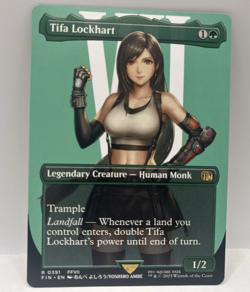 Tifa Lockhart (Borderless) R 0391 Non-Foil FINAL FANTASY FIN MTG - Image 1