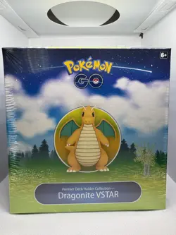 Pokemon TCG: Pokemon GO Dragonite VSTAR Premier Deck Holder Collection - 9 Packs 820650850790 - Image 1