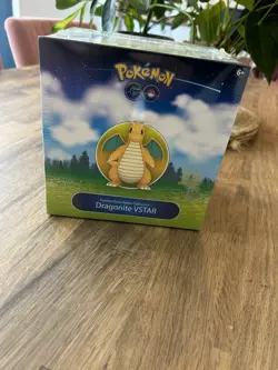 Pokemon TCG: Pokemon GO Dragonite VSTAR Premier Deck Holder Collection - 9 Packs 820650850790 - Image 1