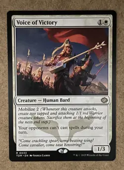 Voice of Victory Tarkir: Dragonstorm - NM MTG - Image 1
