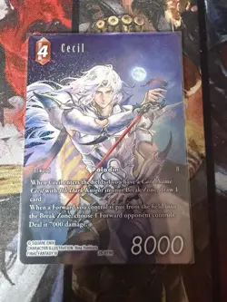 Final Fantasy TCG Opus 28 Dreamlike Oceans Full Art Cecil 28-011H - Image 1