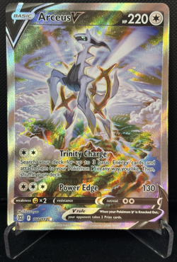 Arceus V 166/172 Brilliant Stars Pokemon NM-MINT Alternate Art Alt Art Holo - Image 3