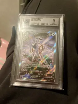 Arceus V Alt Art 166/172 Brilliant Stars Pokemon TCG Beckett BGS 9 Mint - Image 1