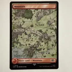 1x Mountain (#279) NM Eng MTG - LOTR: Tales of Middle Earth - Image 1