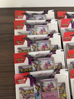 10 x Pokemon TCG Scarlet & Violet Paldea Evolved Triple Blister Pack Brand New ✅ - Image 3