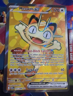 Meowth EX 107/088 Perfect Order Pokemon Card - Image 3
