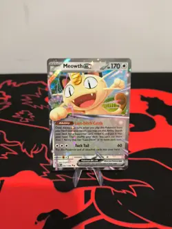 Pokemon TCG Meowth EX 062/088 Perfect Order Double Rare Card - Image 1