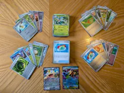 Pokemon TCG Perfect Order 100+ Card Bundle + Meowth Ex And Starmie Ex - Image 1
