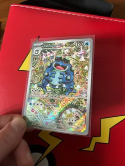 Pokemon Seismitoad TCG Illustration Rare Black Bolt 105/086 mint condition - Image 3