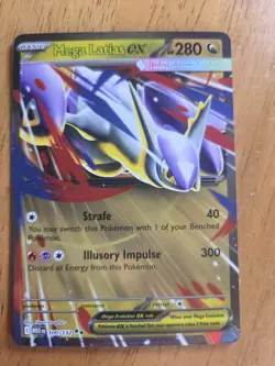 Mega Latias ex 100/132 Pokemon Card! - Image 1