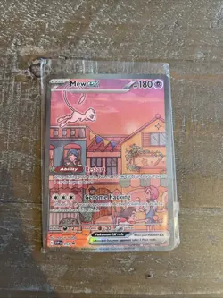Pokemon Mew EX TCG Black Star Promo Card SVP053 UPC 151 Sealed - NM Condition - Image 1