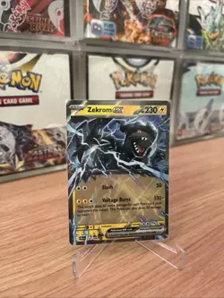Pokemon TCG Zekrom ex 034/086 - Ultra Rare - Scarlet & Violet-Black Bolt NM - Image 1