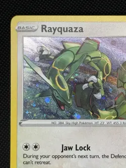 Rayquaza SWSH029 Sword & Shield Black Star Promo Pokemon Card - Image 3