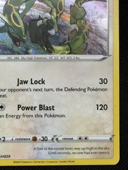 Rayquaza SWSH029 Sword & Shield Black Star Promo Pokemon Card - Image 5