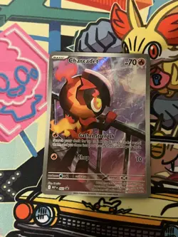 Charcadet 22 Black Star HOLO Promo Phantasmal Flames Pokemon Card - Image 1