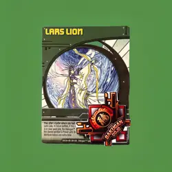 BAKUGAN Battle Brawlers | Lars Lion 45/48d | 🟢 Green Ability Card - Image 1