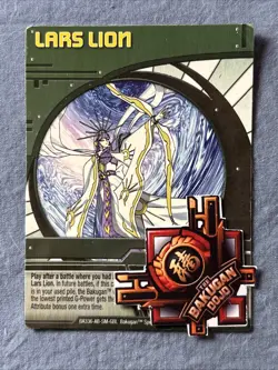 BAKUGAN Battle Brawlers | Lars Lion 45/48d | 🟢 Green Ability Card - Image 2