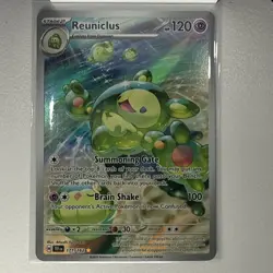Pokemon Reuniclus 171/162 SV05: Temporal Forces Illustration Rare Holo Card NM - Image 1