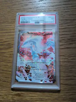 Pokemon TCG Reshiram RC22/RC25 Legendary Treasures Full Art Ultra Rare PSA 7 - Image 1