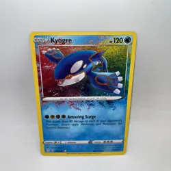 Kyogre 021/072 Amazing Rare Shining Fates Pokemon Holo Near Mint - Image 1
