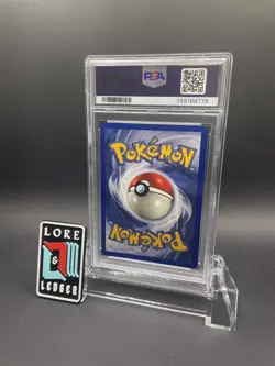 1999 Pokemon Jungle Venomoth Holo 1st Edition PSA 7 - Image 2