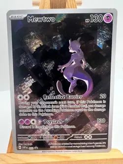 Pokemon TCG - S&V 151 - SVP052 Mewtwo ex - Black Star Promo - NM/M - Image 1