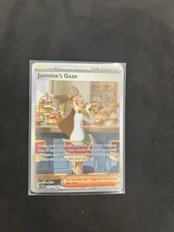 Pokemon TCG Jasmine's Gaze Full Art Holo Trainer Surging Sparks #245/191 - Image 1